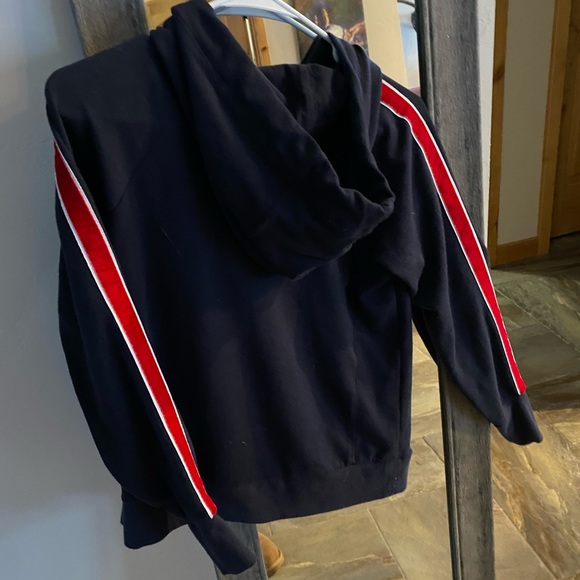 Tommy Hilfiger navy blue zip up jacket - Picture 3 of 4